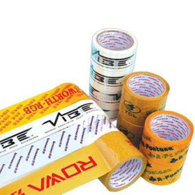 Customized logo Colorful bopp carton packing tape