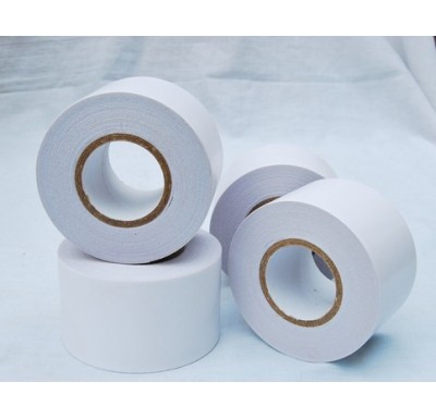 Double sided white PET tissue tape with Strong Adhesive